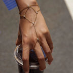 Golden Veil Hand Chain