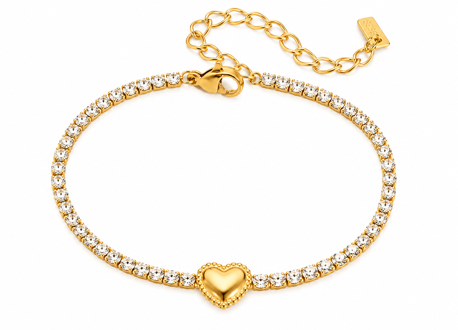 Charm Tennis Bracelet