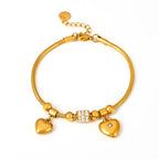 Heartstring Charm Bracelet