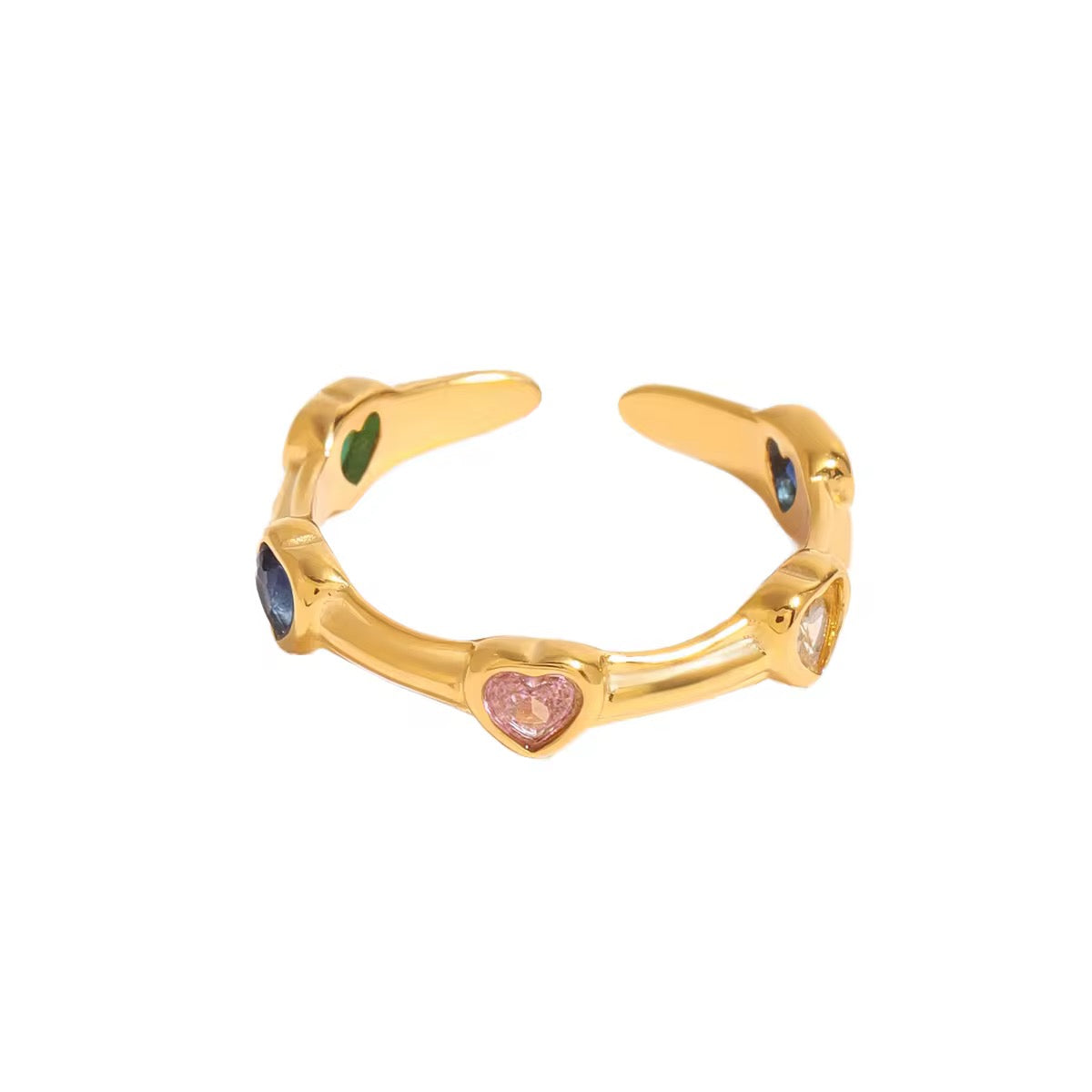 Sweetheart Bamboo Ring (Adjustable)