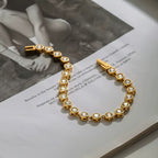 Infinity Gem Tennis Bracelet