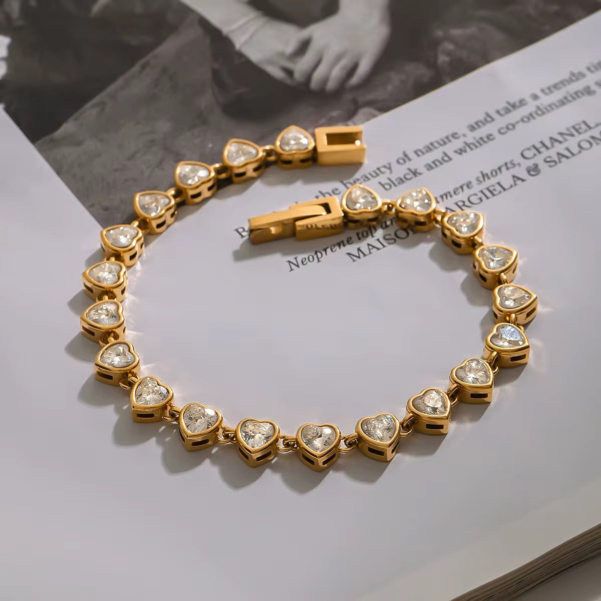 Infinity Gem Tennis Bracelet
