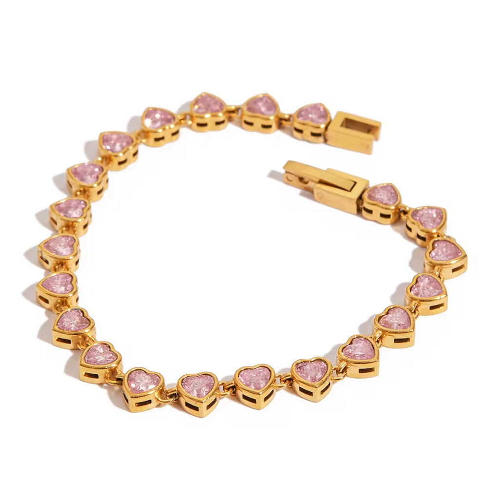 Infinity Gem Tennis Bracelet