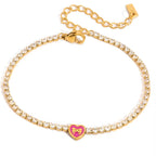Charm Tennis Bracelet