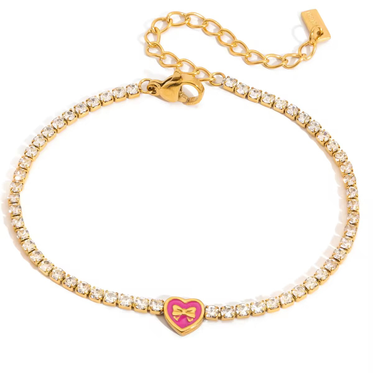 Charm Tennis Bracelet