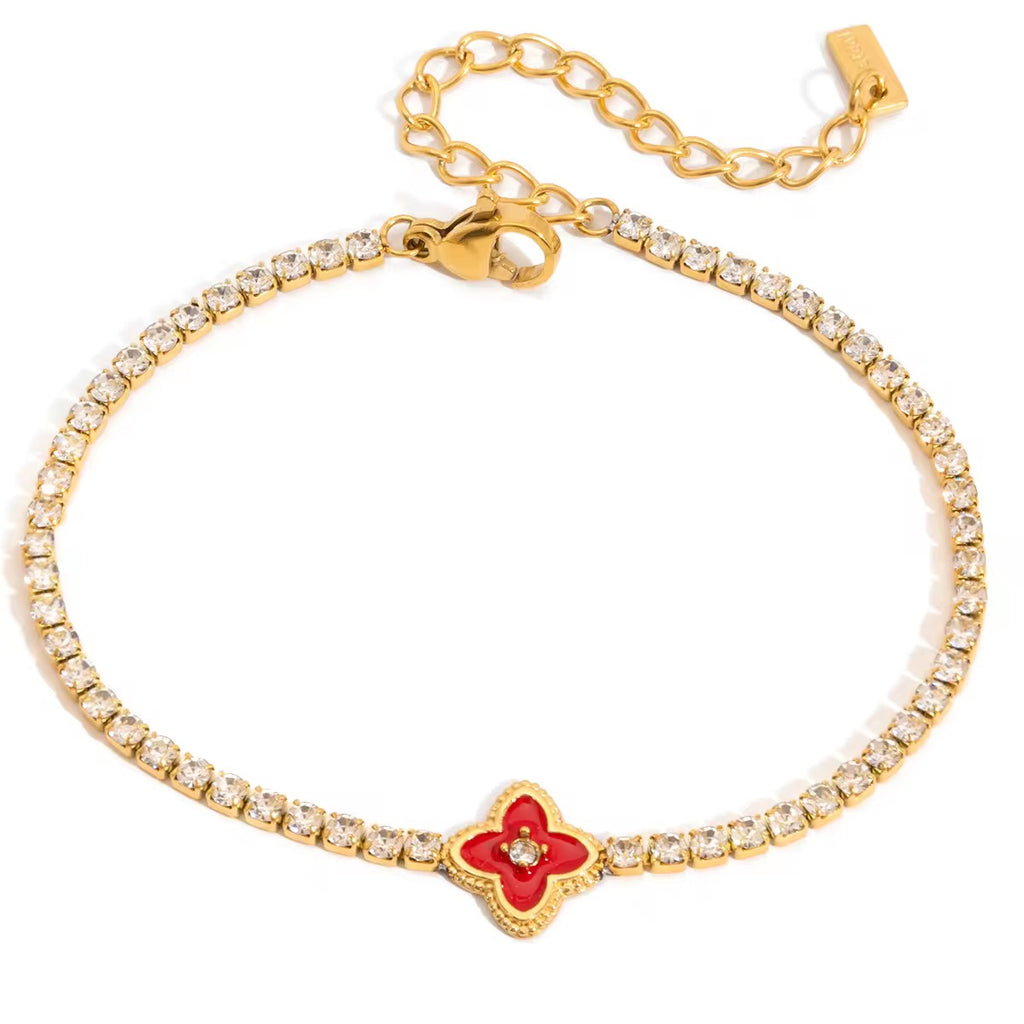 Charm Tennis Bracelet